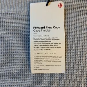 Lululemon Forward Flow Cape